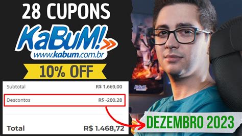Cupom de desconto KaBuM! .